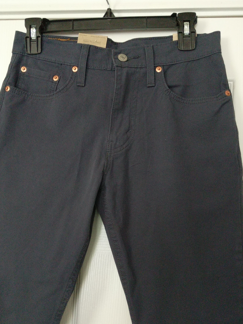 Levi's 512 Slim Taper Bluish Grey Pants Men's Size W28/L30 NWT